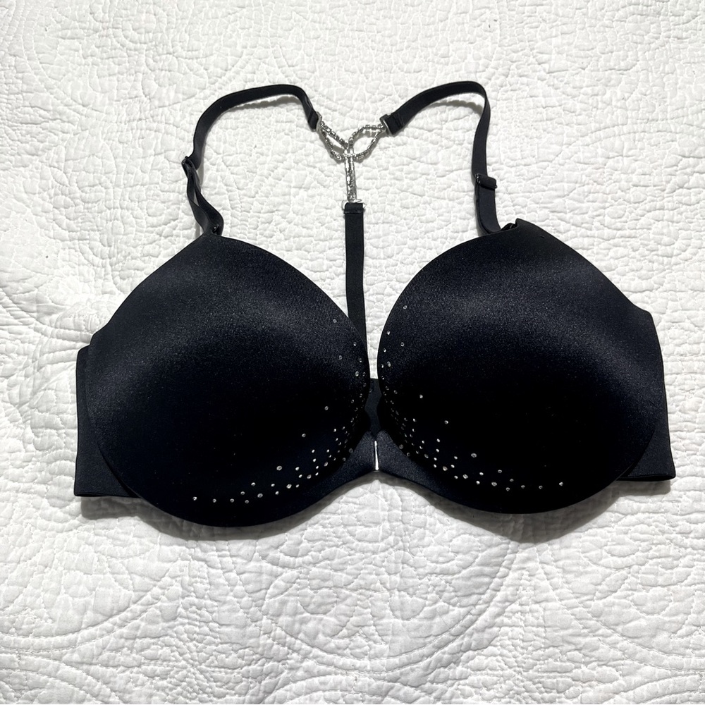 La Senza black body kiss bra has up with stones size 34D